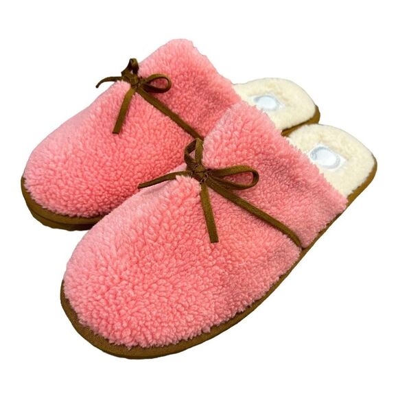 Journee Collection Melodie Slippers Pink Size 7.5 New In Box Cozy Comfortable - Picture 1 of 11